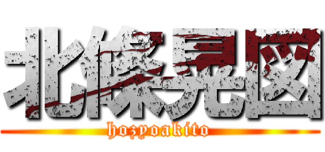 北條晃図 (hozyoakito)