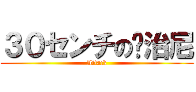 ３０センチの乔治尼 (Attack)