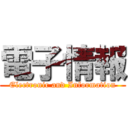 電子情報 (Electronic and Information)