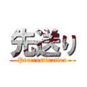 先送り (Procrastination)