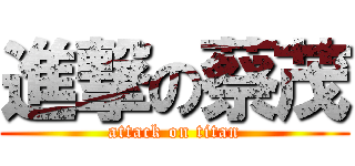 進撃の蔡茂 (attack on titan)