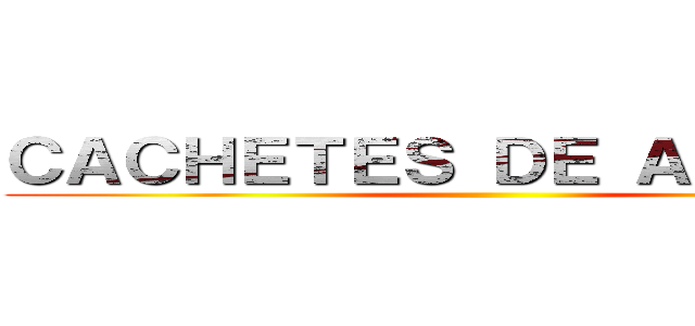 ＣＡＣＨＥＴＥＳ ＤＥ ＡＴＡＱＵＥ ()
