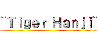 ~Ｔｉｇｅｒ Ｈａｎｊｉ~ ()