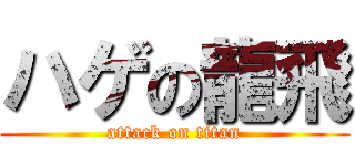 ハゲの龍飛 (attack on titan)