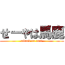 せーやは馬鹿 (attack on arai)