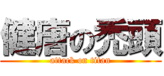 健唐の禿頭 (attack on titan)