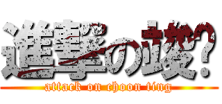 進撃の竣婷 (attack on choon ting)