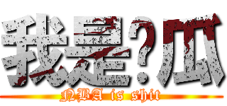 我是糗瓜 (NBA is shit)