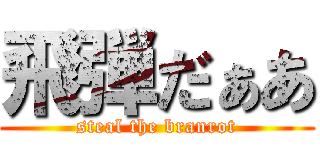 飛弾だぁあ (steal the branrot)