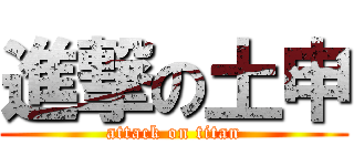 進撃の土申 (attack on titan)