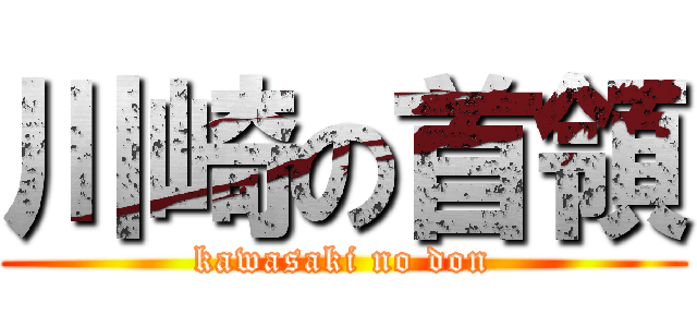 川崎の首領 (kawasaki no don)