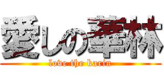 愛しの華林 (love the karin)