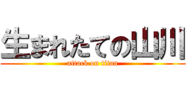 生まれたての山川 (attack on titan)