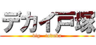 デカイ戸塚 (big   toduka)
