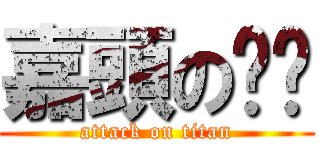嘉頭の囧腳 (attack on titan)