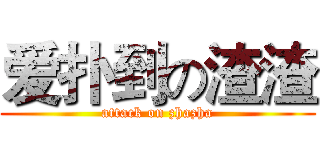 爱扑到の渣渣 (attack on zhazha)