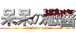 呆呆の戀醬 (In love now)