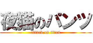 夜猫のパンツ (attack on titan)