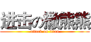 进击の撒熊熊 (attack on titan)