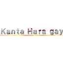 Ｋａｎｔａ Ｈａｒａ ｇａｙ  (attack on titan)