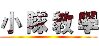 小 隊 教 學 ()