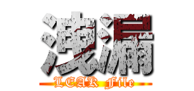 洩漏 (LEAK File)