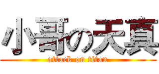 小哥の天真 (attack on titan)
