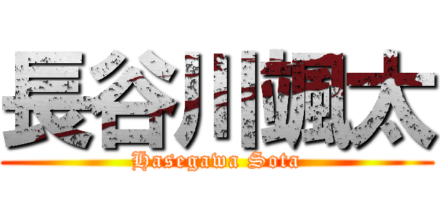 長谷川颯太 (Hasegawa Sota)