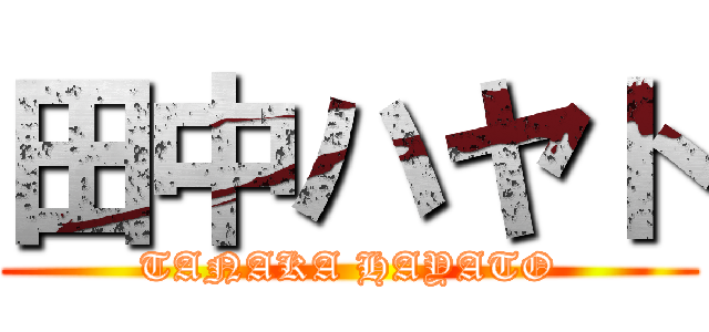 田中ハヤト (TANAKA HAYATO)