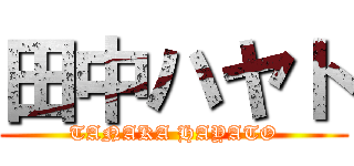 田中ハヤト (TANAKA HAYATO)
