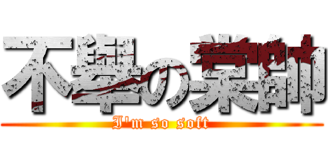 不舉の棠帥 (I\'m so soft)