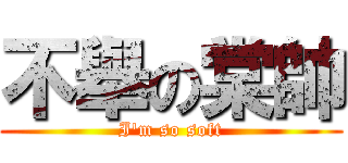不舉の棠帥 (I\'m so soft)