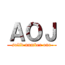 ＡＯＪ (solid number one)