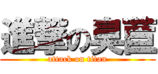 進撃の臭苣 (attack on titan)
