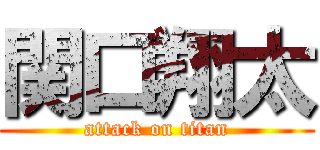 関口翔太 (attack on titan)