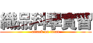 織品科學實習 (attack on titan)