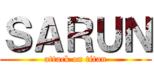 ＳＡＲＵＮ (attack on titan)