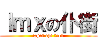 ｌｍｘの仆街 (what the fuck)