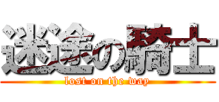 迷途の騎士 (lost on the way)