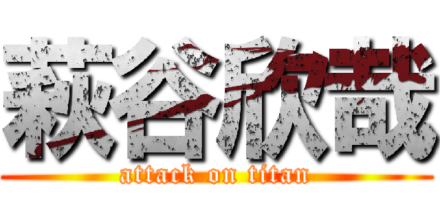萩谷欣哉 (attack on titan)