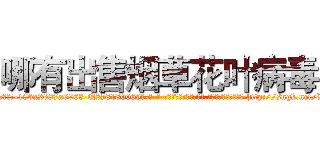 哪有出售烟草花叶病毒 (哪有出售烟草花叶病毒【电-186x2687x6963-Q278180069元-吉-药-业】我们做的是长期生意,靠的是老客户长期支持 http://sngk.net/Vwbzai
)