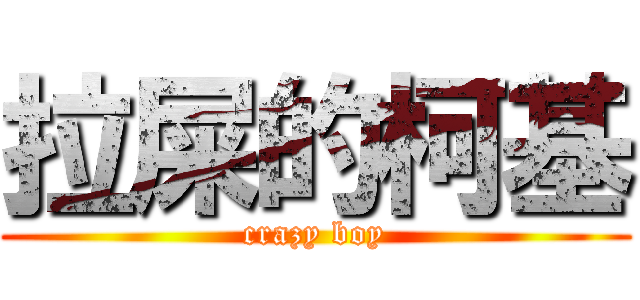 拉屎的柯基 (crazy boy)