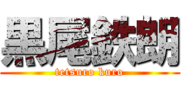 黒尾鉄朗 (tetsuro kuro)