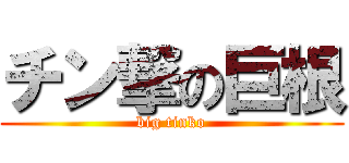 チン撃の巨根 (big tinko)