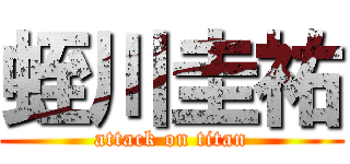 蛭川圭祐 (attack on titan)