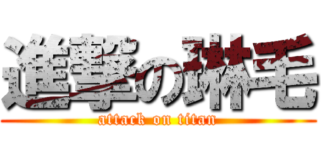 進撃の琳毛 (attack on titan)