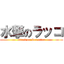 水撃のラッコ (attack on Sea otter)