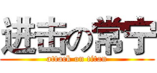 进击の常宁 (attack on titan)