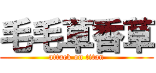 毛毛草香草 (attack on titan)