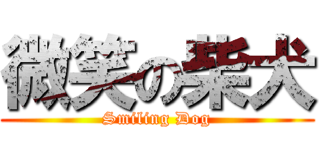 微笑の柴犬 (Smiling Dog)